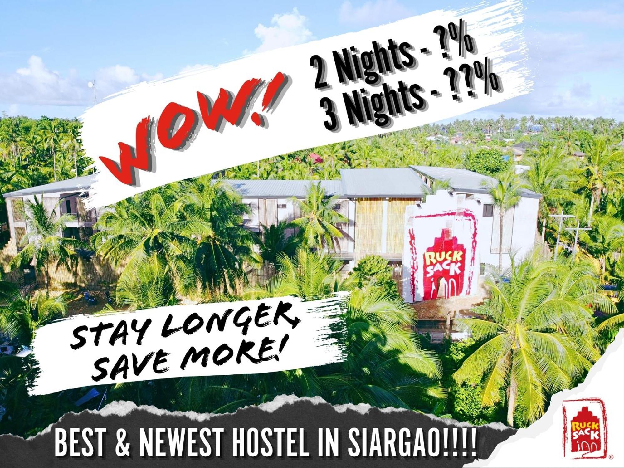 Rucksack Inn Siargao General Luna  Zewnętrze zdjęcie